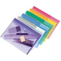BY TARIFOLD POCHETTE À DOCUMENTS, A5, PP, TRANSPARENT - LOT DE 18