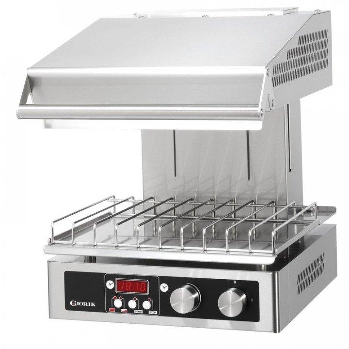 Salamandre plafond mobile, commandes électroniques, 2 foyers, surface de cuisson 390 x 303 mm_0