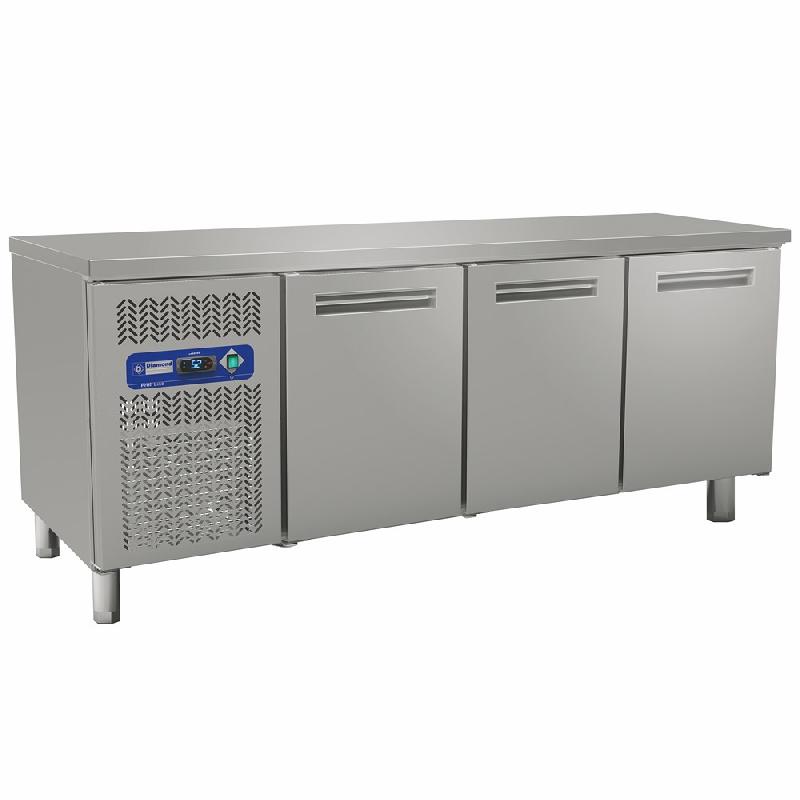 Table frigorifique ventilée 3 portes 395 litres 600 litres profi line 2000x600xh880/900 - BMIV20/R2_0