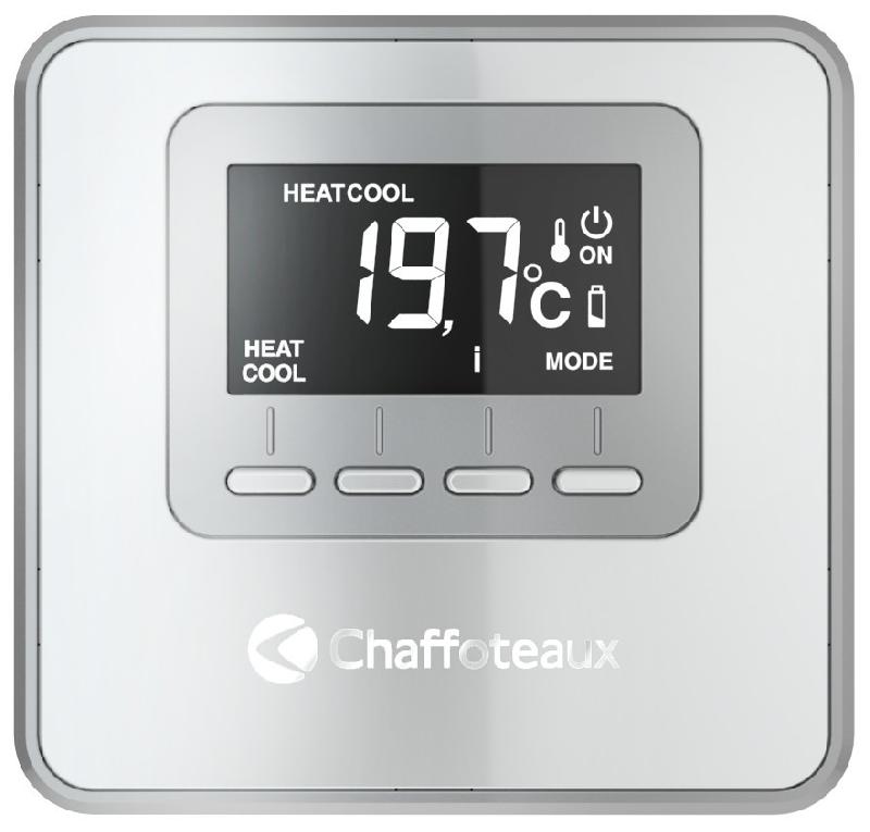 Thermostat de régulation d'ambiance control evo filaire - CHAFFOTEAUX