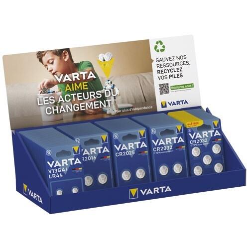 VARTA Meuble de comptoir piles miniatures 100 blisters - 035-1220701_0
