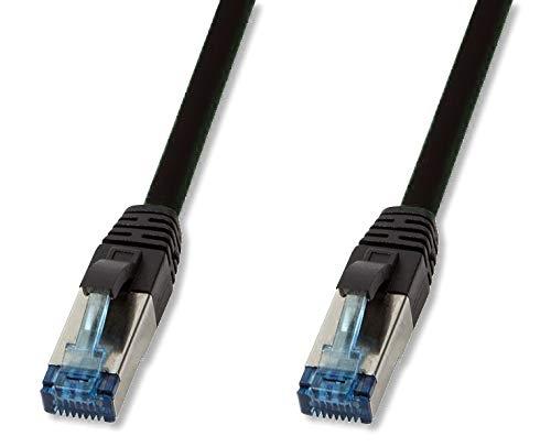 LOGILINK CQ6135S - Câble réseau 40m Cat6a S/FTP (S-STP) RJ-45 Mâle/Mâle - Noir - Taux de transfert 10000 Mbit/s_0