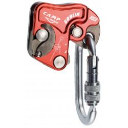 Antichute Goblin avec mousqueton - Camp 0999.01 - Alliage aluminium et acier inox, pour cordes 10-11 mm_0