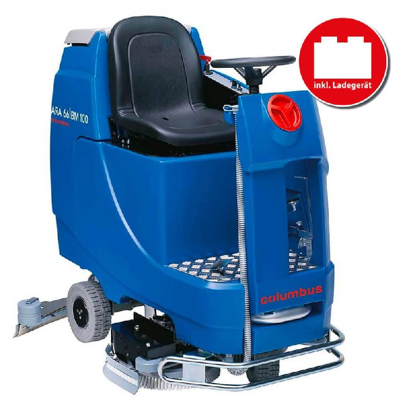 Autolaveuse autoportée Ara 66 BM 100 IL - mécanique robuste et ergonomique - marque Columbus_0