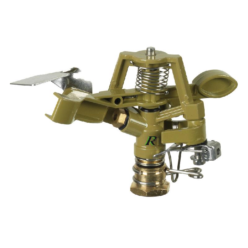 Arroseur cracheur tête seule PRA-AB-1412 - RIBIMEX - asperseur métal réglable 0 à 360° pour 400 m²_0