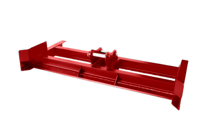 Barre de nivellement 4-6 tonnes - Largeur 2000 mm - Fixation sur mesure - Minipelle-shop_0