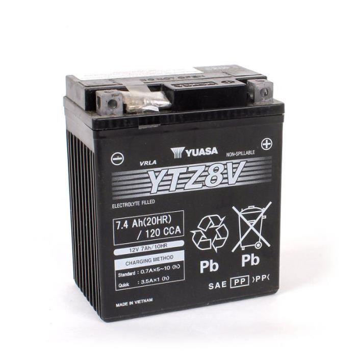 BATTERIE MOTO YUASA YTZ8V 12V 7.4AH_0