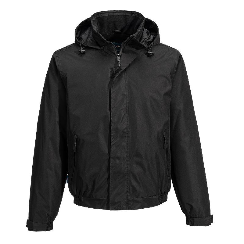 Blouson de Pluie Doublé Calais S503 Portwest - Noir / XS_0