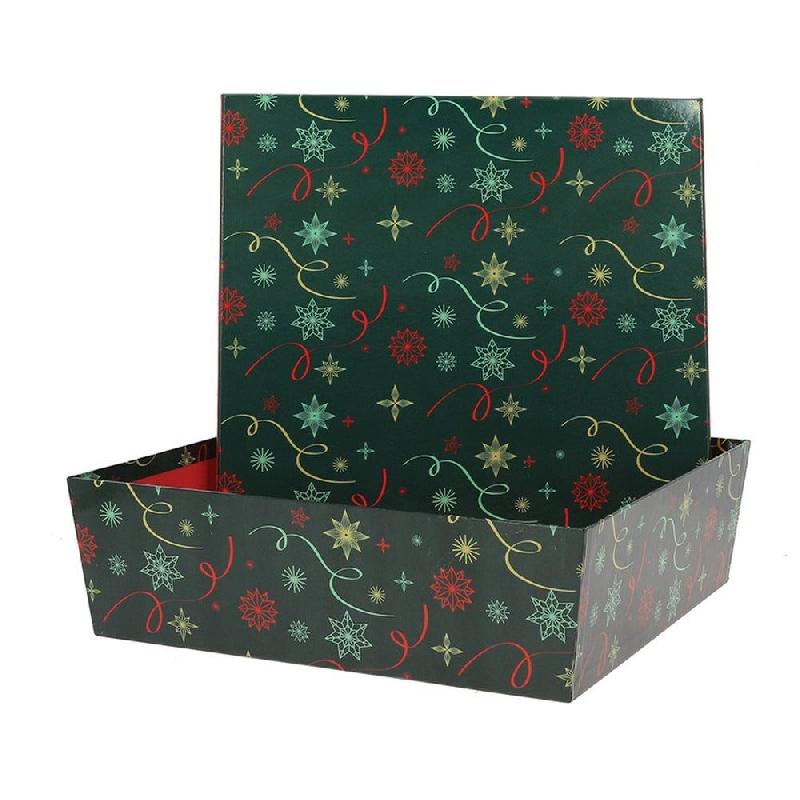 Boite carton carrée empilable 