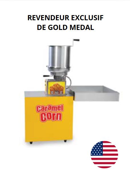 Caraméliseur professionnel Karmel baby 9.5 litres de pop corn gold medal_0