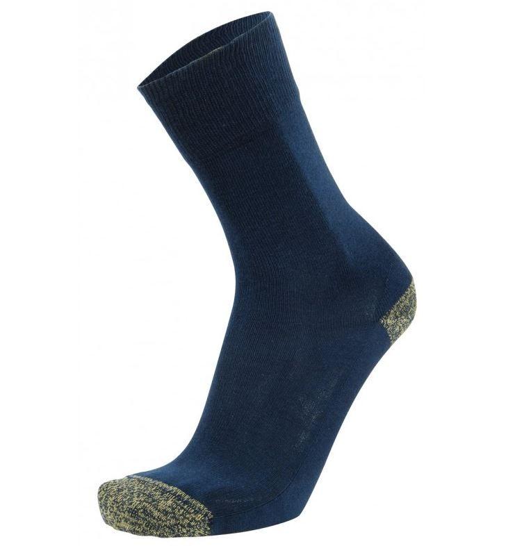Chaussettes de travail Kevlar - Taille 39-42 - Lot de 2 paires - Noir et Bleu_0
