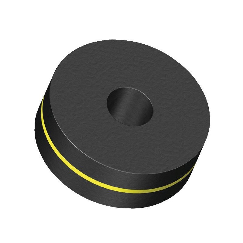 ASSORTIMENT DE CLAPET PERCÉ CAOUTCHOUC NEOPAN 50 PIÈCES - SIRIUS - 550106