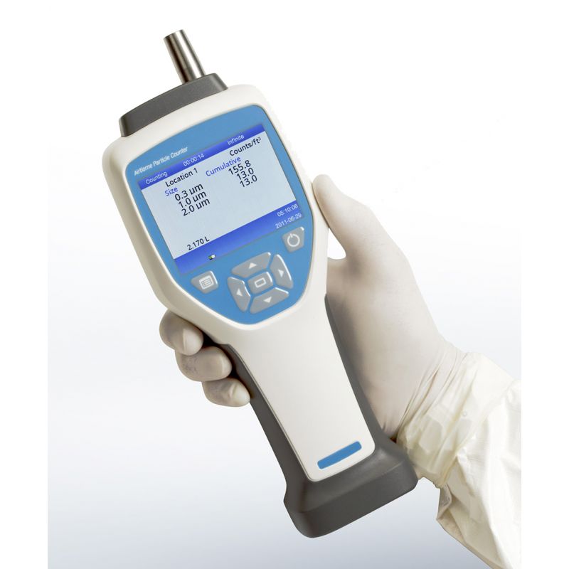 Compteur de particules 3 canaux : 1 avec 0,3 µm en fixe + canaux 1 / 2 / 5 ou 10 µm - 3102BC_0