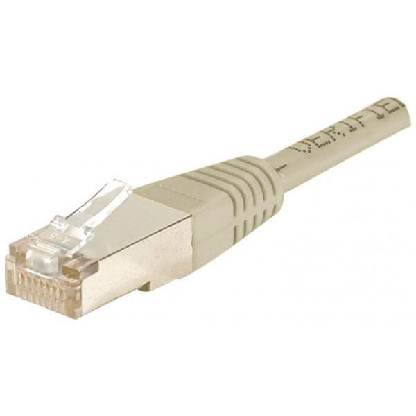 CORDON RJ45 CATEGORIE 6 F/UTP GRIS - 20 M