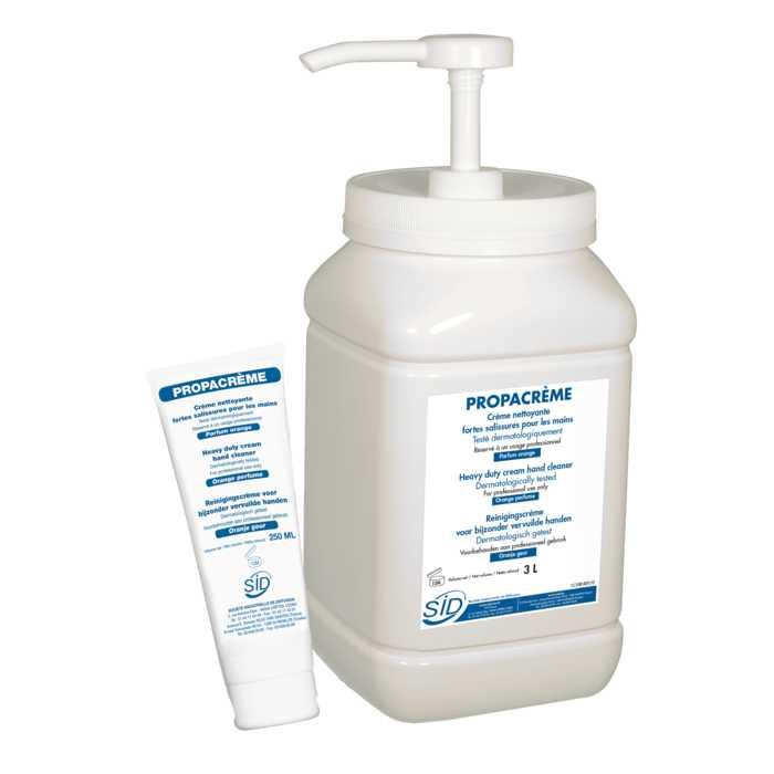 Crème nettoyante Propacreme à base d'huile essentielle - Efficace contre fortes salissures : graisses, cambouis, encres, peintures_0