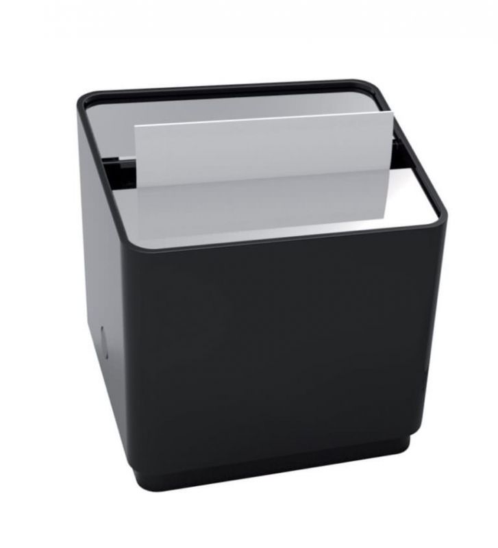 D1002 - Distributeur de serviettes Bistrot S noir - 19,3×12,4×14 - Qualque_0