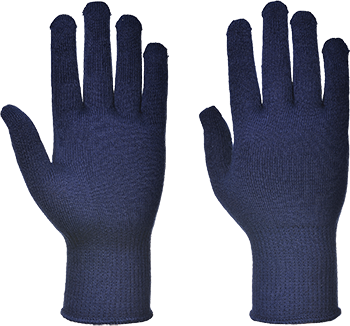 Doublure thermique marine A115, M - certifié CE - tricot jauge 13 - gant pour écran tactile_0