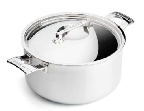 Faitout avec couvercle en inox 24 cm - French Collection Affinity de Buyer - 5.4L_0