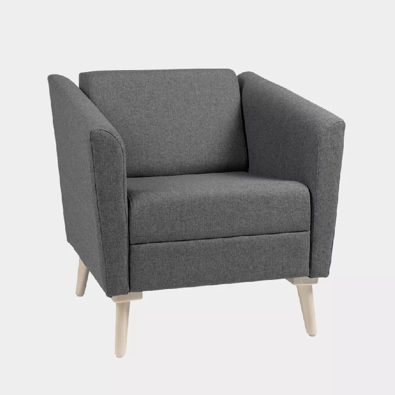 Fauteuil 1 place So Wind - Tissu Abaka, Grenat (011 21 016), Sans_0