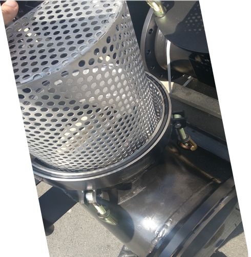 Filtre à panier, poche ou cartouches - corps de filtre inox - groupe P.R.D - débit jusqu'à 420m3/h_0