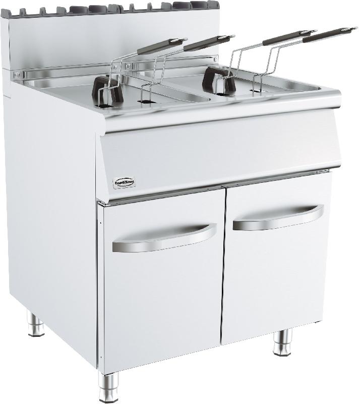 Friteuse professionnelle sur coffre a gaz. 2x15l - P7178.0515_0