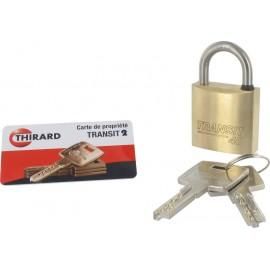 FTH THIRARD CADENAS HAUTE SÉCURITÉ MACH 3-40 2 CLÉS LIVRÉ AVEC CARTE