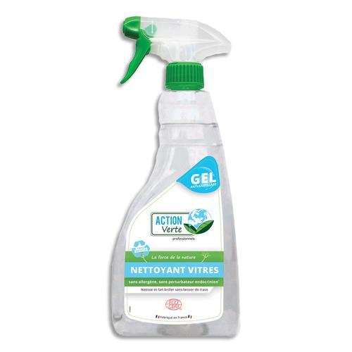 GEL NETTOYANT VITRES ACTION VERTE ECOCERT 750 ML SANS PARFUM