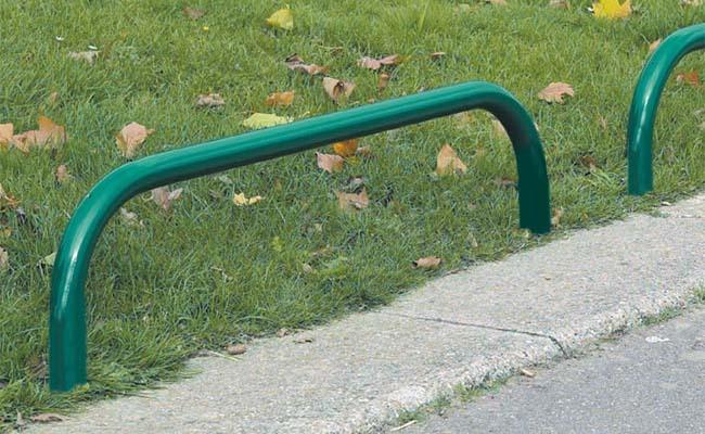 ARCEAU DE BORDURE 1 M Ø 60 MM - GALVA VERT 6005 - MANUTAN COLLECTIVITÉS