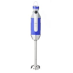 METRO Professional Mixeur plongeant GSM1000, acier / plastique, 7 x 7 x 42.5 cm, Ø lame : 6.6 cm, 19 cm tige amovible, 13000 tr/min, max 8 L, bleu -_0