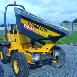 Mini-dumper sur roues barford skr9_0