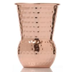 MONDO DECO Tumbler Cuivré Martelé Collection Métalik 40 cl H 11,8 cm ø 8,3 cm x 6 Mondo Déco - 3558840054815_0