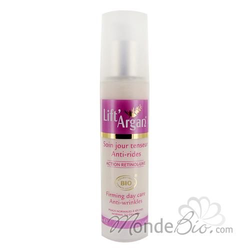 NATESSANCE - SOIN DE JOUR TENSEUR ANTI RIDES LIFT'ARGAN BIO 50ML