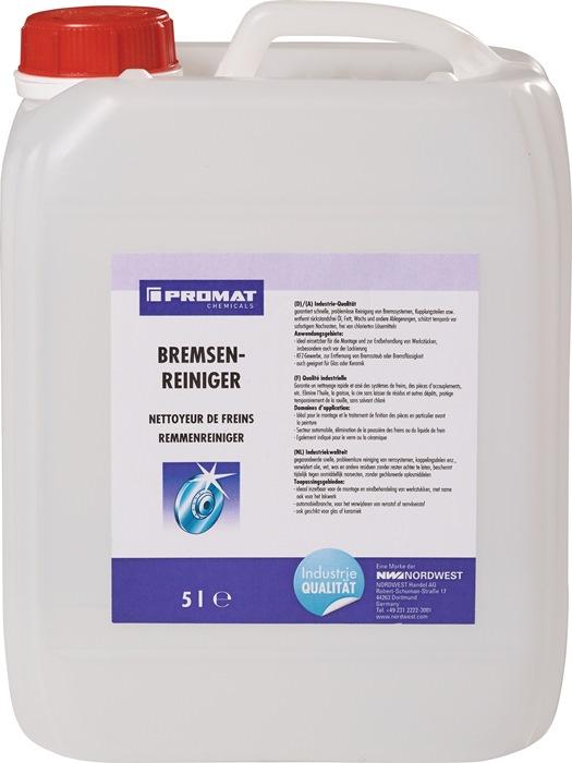 Nettoyant pour freins sans acétone - Bidon 5L PROMAT CHEMICALS - Idéal pour systèmes de frein et pièces d'embrayage_0