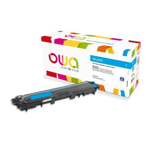 Toner compatible OWA Brother TN-247 cyan - haute capacité - 2300 pages_0
