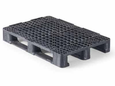 Palette  plastique  -  800 X 1200 - Plateau ajouré avec rebords - CUQPB1208HP3RR+ (CP2)_0