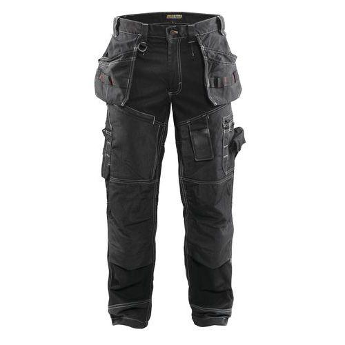 PANTALON DE TRAVAIL X1500 NOIR TAILLE 44 - BLAKLADER