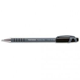 PAPERMATE STYLO À BILLE POINTE MOYENNE ENCRE NOIRE CORPS CAOUTCHOUC À CAPUCHON FLEXGRIP
