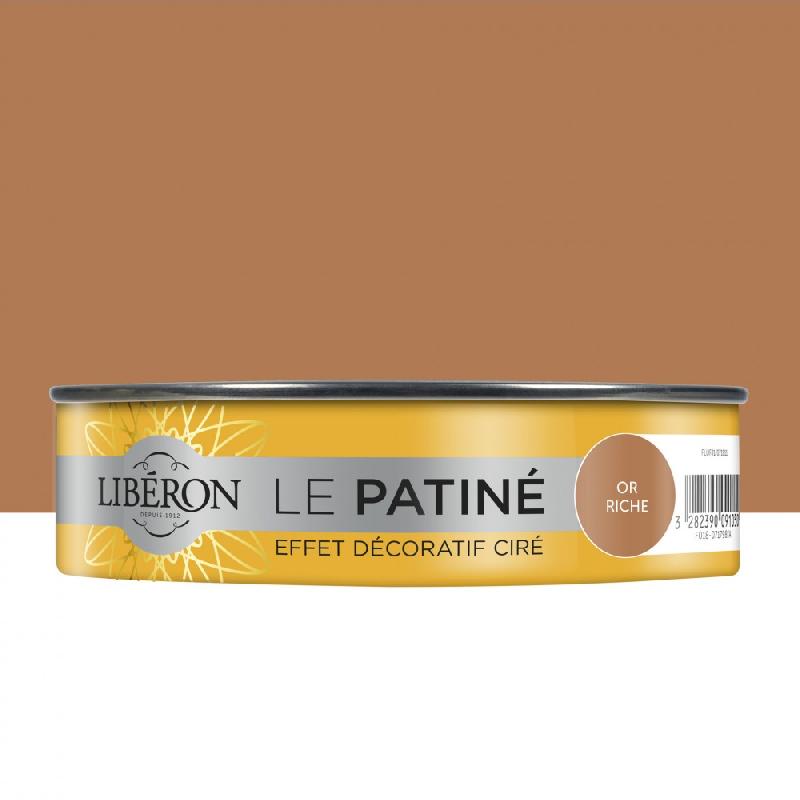 Patine LIBERON - or riche patiné satiné - 150 ml_0