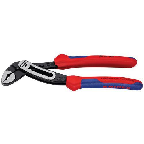 PINCE MULTIPRISE ALLIGATOR® 180MM - GAINAGE BI-MATIÈRE - CAPACITÉ 36MM - KNIPEX