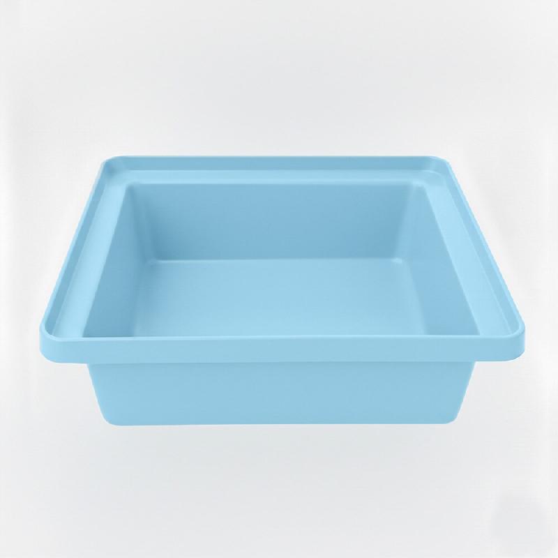 PLAST'UP ROTOMOULAGE Bac de rangement empilable 30l - BLEUPASTEL - bleu plastique 0637962082999_0