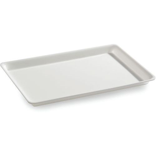 PLAT EN PLEXIGLAS B12 - 295X195X17 MM - BLANC
