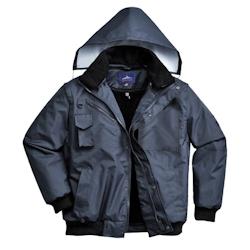 Portwest - Blouson de travail type bomber 3 en 1 Bleu Marine Taille M - M bleu 5036108190843_0