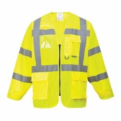 Portwest - Veste de travail jaune EXECUTIVE HV Jaune Taille L - L jaune polyester 5036108042913_0