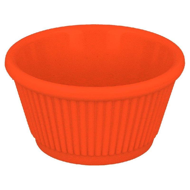 Ramequin mélamine rouge 12cl Ø8,3x3,8cm - par 48_0