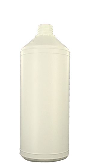 S16090069a21n7102062 - Bouteilles en plastique 1000 ml - Plastif Lac Lejeune - Flacon PEHD blanc cylindrique_0