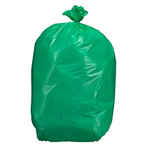 SAC POUBELLE VERT TRI SÉLECTIF 110 LITRES - CARTON DE 200