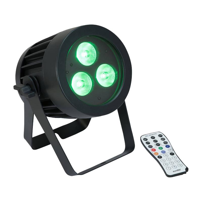 STEINIGKE SHOWTECHNIC EUROLITE LED IP PAR 3X9 W SCL PROJECTEUR IP65