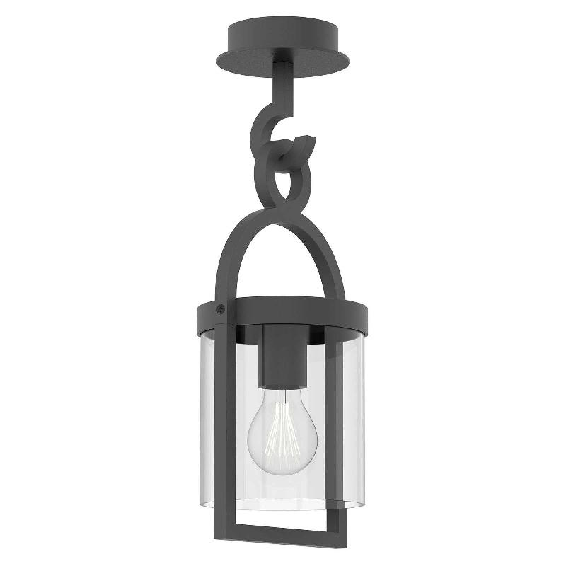 MANTRA ILUMINACIÓN SUSPENSION D\'EXTÉRIEUR MAYA, GRIS FONCÉ, IP65, 44,5 CM