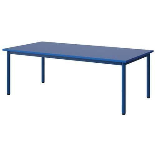 TABLE MALIBU 160X80 T2 4P STRA ABS BLEU U525/BLEU 5005
