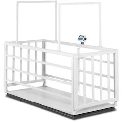 TEM - TEM AEK+C110X2403000-4LC-CHK Balance pour animaux calibré 500 g (0-1 500 kg) / 1 kg (1 500-3 000 kg) adapté aux animaux avec - 4062859029331_0